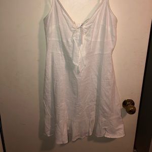 NWT ASOS DESIGN WHITE SUN MINI DRESS